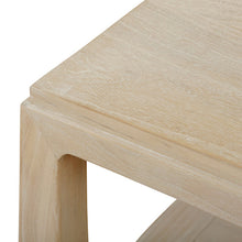 Load image into Gallery viewer, Casa Whitewashed Elm Wood Side Table - Live Beautiful Home
