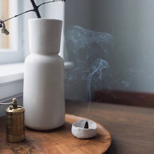 Load image into Gallery viewer, Grapefruit + Sage Incense Cones, Tin of 30 - Live Beautiful Home
