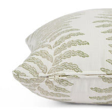 Load image into Gallery viewer, 20" Frond Pillow Cover | Sage - Live Beautiful Home
